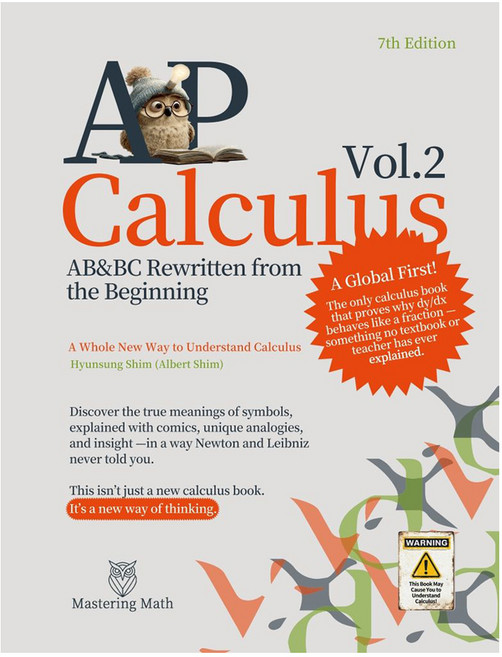 AP Calculus AB&BC Rewritten from the Beginning, 미국수학연구소, 2권