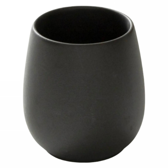 ORIGAMI Coffee Barrel Aroma Flavor 咖啡杯 M, 消光黑, 1個