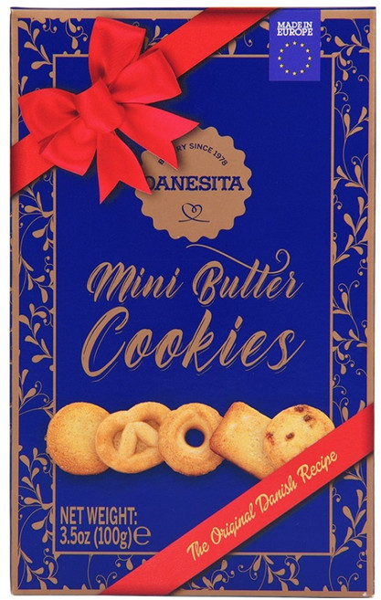 DANESITA 迷你奶油餅乾, 100g, 1個