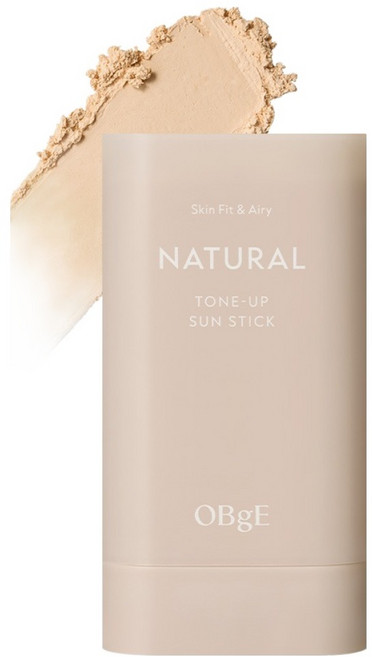 OBge 내추럴 톤업 선스틱 SPF50+ PA++++, 18g, 1개