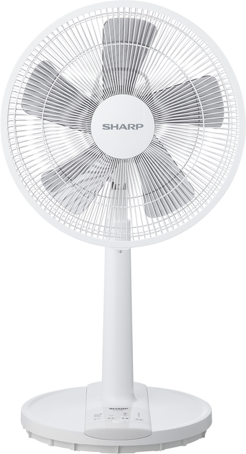 SHARP 夏普 DC直流馬達伸縮立扇 經典型 14吋, PJ-V14A-W