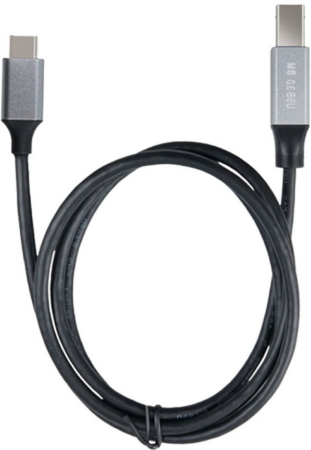 컴스 USB C to 3.0 B타입 MM 변환 케이블 HA192, 1개, 1m