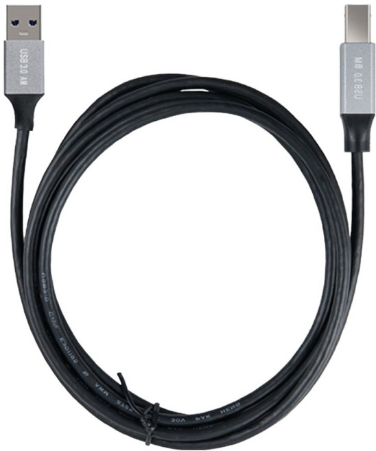 컴스 USB A to B 3.0타입 MM 변환 케이블 HA191, 1개, 2m