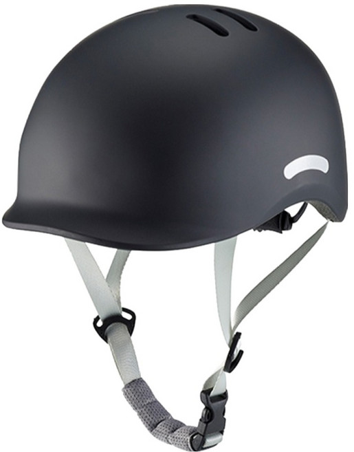Samchuly Bicycle 一體成型都會安全帽 AH720S, 1個, 黑色