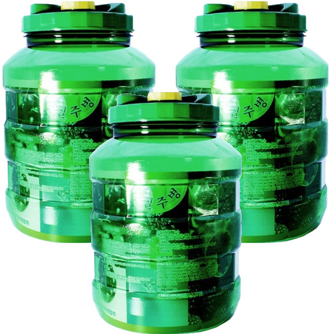 DAEWON Tech DK New Green 釀酒瓶, 3個, 8L