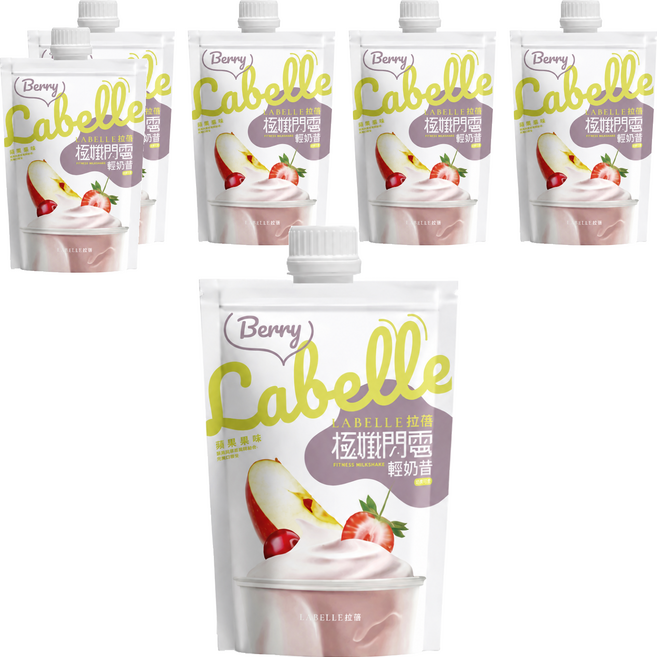 labe 拉蓓 極孅閃電輕奶昔, 35g, 6個