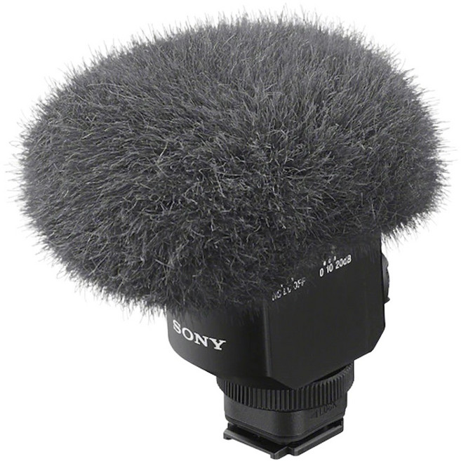 SONY 索尼 指向型麥克風, 黑色, ECM-M1
