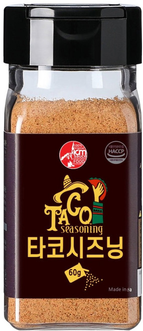 아이엠소스 타코시즈닝, 60g, 1개