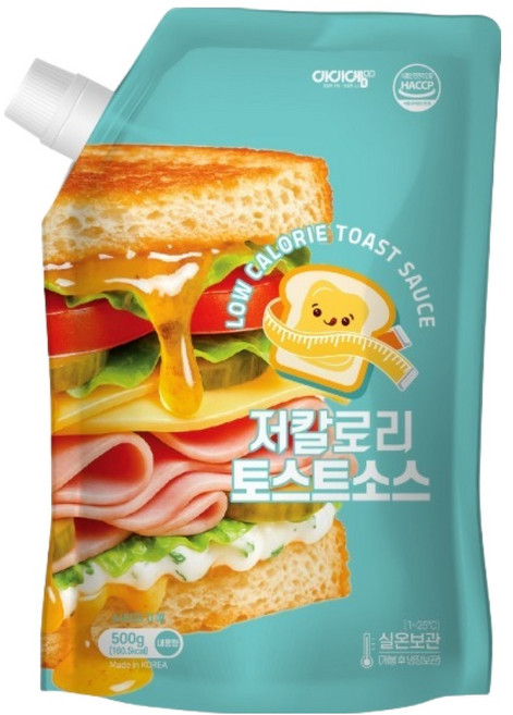 아이엠소스 저칼로리 토스트 소스, 500g, 1개