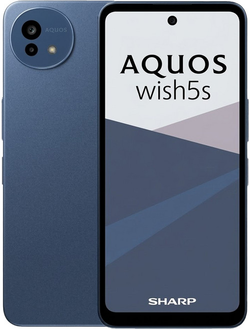 SHARP 夏普 AQUOS wish5s 5G 8GB RAM 256GB Storage 智慧型手機 宇宙藍