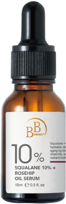BB AMINO 科研 10%角鯊玫瑰果賦活精華油, 1件, 15ml