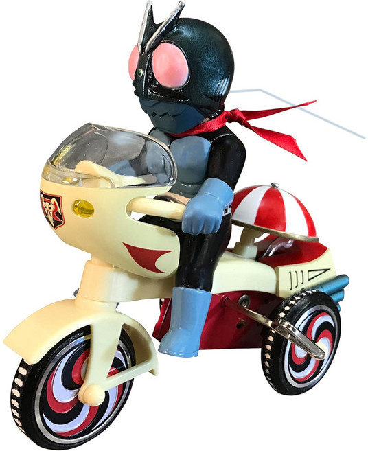 BANDAI EX 三輪車 假面騎士 第一彈 初代假面騎士一號公仔, 1個