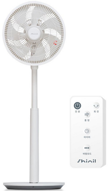 신일 유무선 초경량 저소음 서큘레이터형 리모컨 BLDC 선풍기, SIF-40FDH