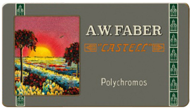 FABER-CASTELL 輝柏 111週年 Polychromos 彩色鉛筆, 1個, 12色