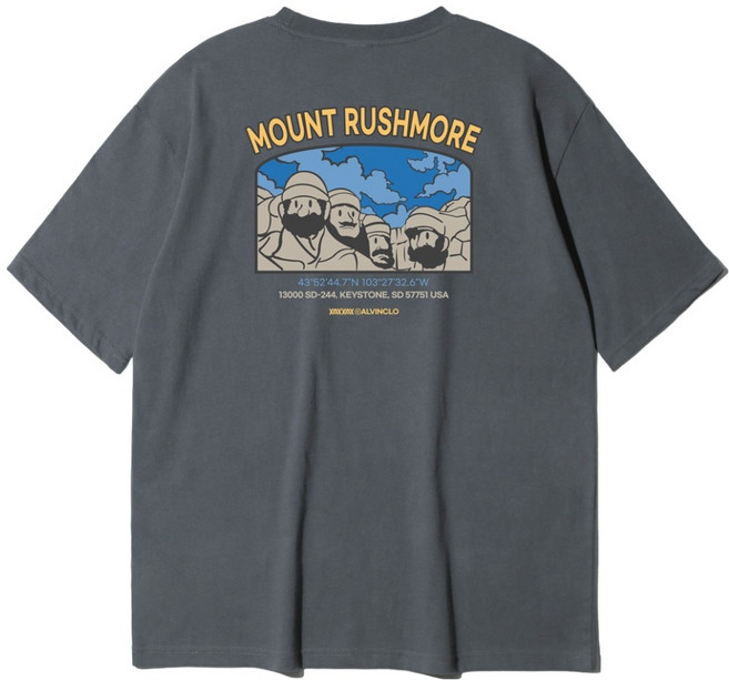 ALVINCLO 男女通用 Rushmore 寬鬆版型短袖T恤 AST3767