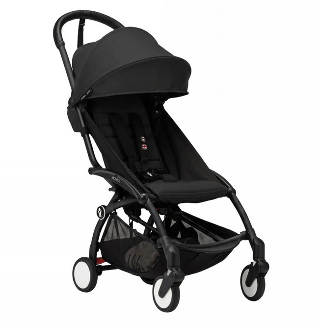 STOKKE YOYO3 6+推車套件組合, 黑色車架 + 黑色