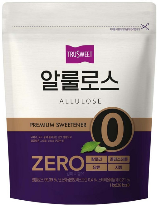 트루스위트 알룰로스 분말, 1kg, 1개