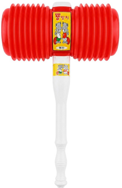 파티쇼 게임용 뿅망치 대형, 혼합색상, 1개