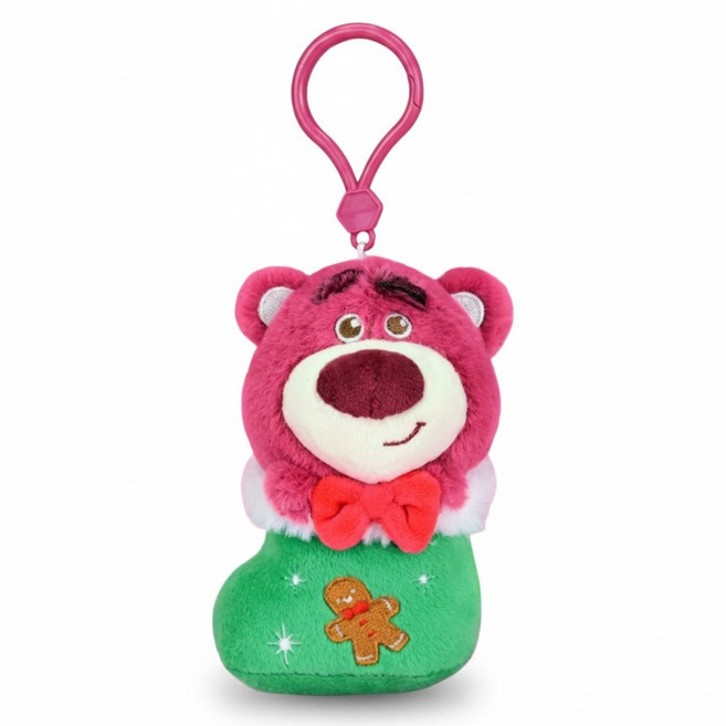 TOY STORY 玩具總動員 熊抱哥造型系列吊飾娃娃, 聖誕襪, 1個, 12cm
