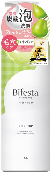 Bifesta 碧菲絲特 抗暗沉碳酸泡洗顏 洋梨香, 200g, 1個