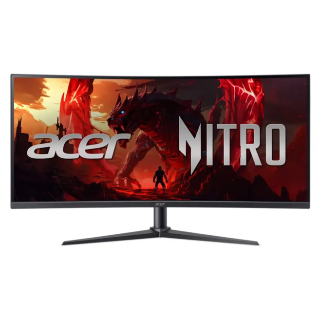 acer 宏碁 QHD 桌上型螢幕 VA 240Hz, 34吋, XZ340CUR W0