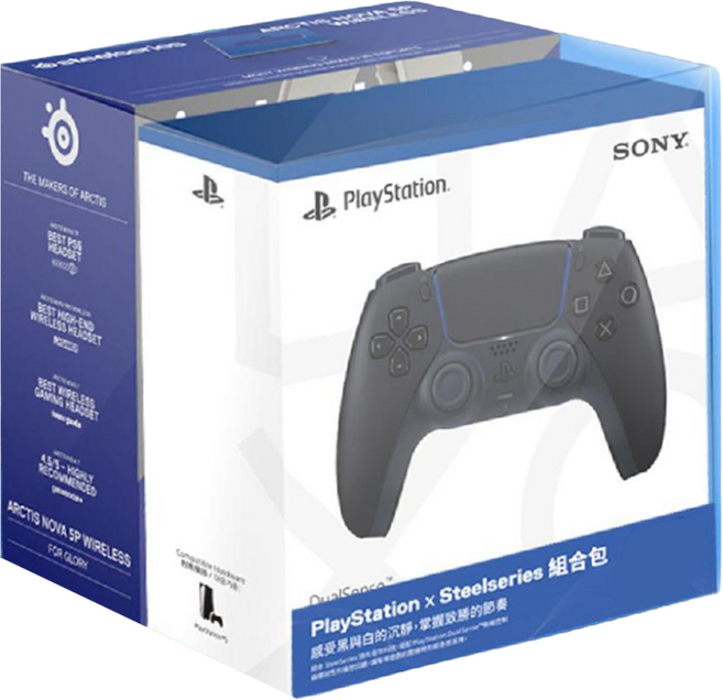 PlayStation PS5 DualSense 無線控制器 + SteelSeries Arctis Nova 5組合包, ZL.A00TZ.1LM