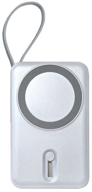 STANDFiRM 生活嚴選 輕薄行動電源 5000mAh Type-C, 白色, P630