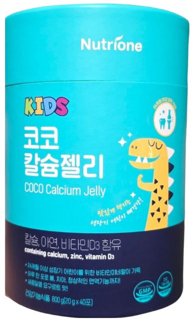 뉴트리원 코코칼슘젤리 40p, 1개, 800g