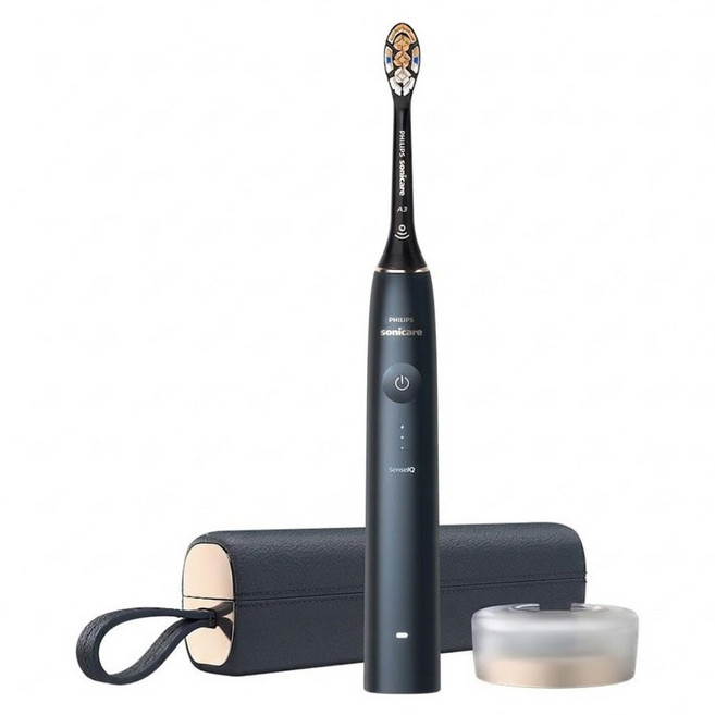PHILIPS 飛利浦 sonicare 頂級尊榮AI智能音波電動牙刷, 靜夜藍, 1個, HX9996