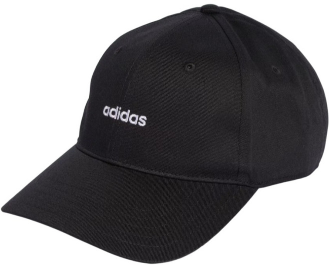 adidas 愛迪達 LINEAR EMB CAP 運動帽 KD2109, 黑色, 1個