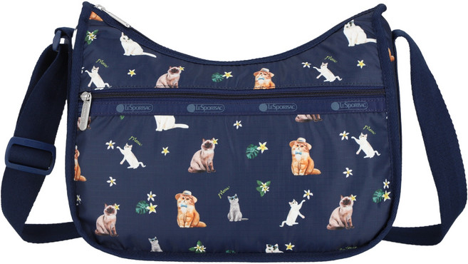 LESPORTSAC 力士保 經典Hobo包 7520.HF95, 熱帶Miu貓