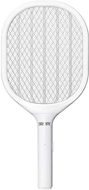 anbao 安寶 超密網電池式電蚊拍 AB-9923, 白色