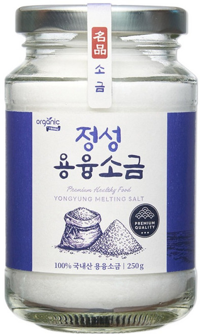오가닉프렌즈 정성 용융소금, 1개, 250g