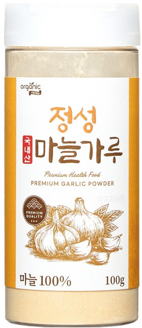 오가닉프렌즈 국내산 정성 마늘 가루, 1개, 100g