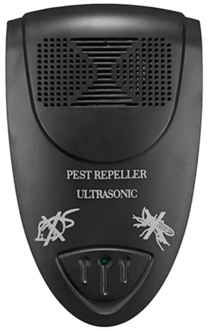 Ciel 超音波高頻電子滅蚊器/智能家用驅蚊器/驅蟲器/防蟑螂蒼蠅器/除蚊防蟻驅蟲器 全方位驅蚊 黑色, 6725