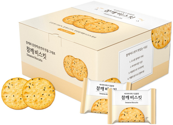 참깨 비스킷, 1kg, 1개