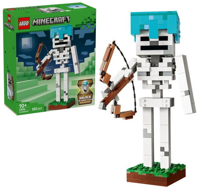 LEGO 當個創世神 骷髏 The Skeleton 21594, 1個