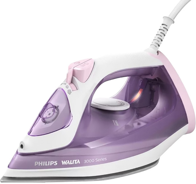 PHILIPS 飛利浦 蒸氣電熨斗, 紫色, DST3010