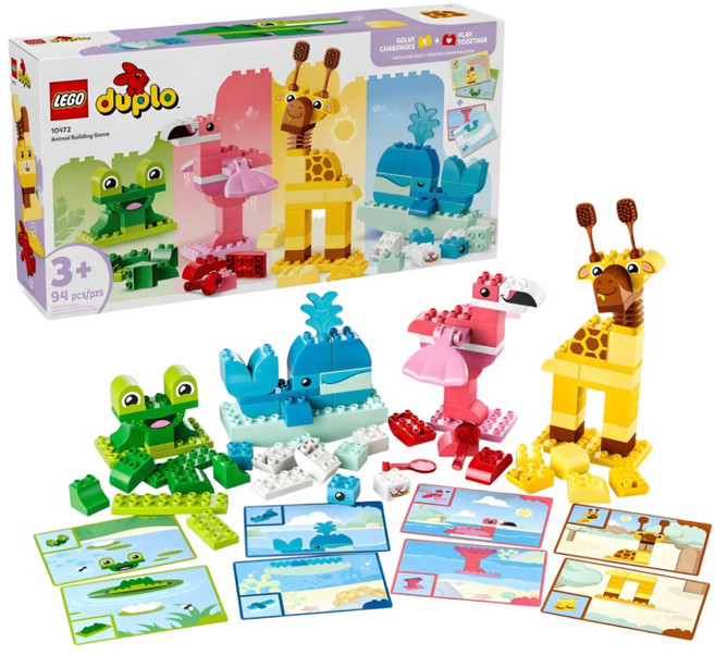 LEGO 10472 得寶系列 動物拼砌遊戲 Animal Building Game, 1套