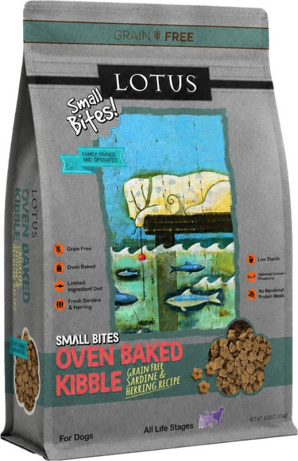 LOTUS 도그 오븐베이크 그레인 프리 LID 사료, 1.81kg, 1개