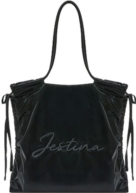 J.ESTINA BALLO LG束口托特包 髮圈 購物袋 JHNEHC6BS108BK260