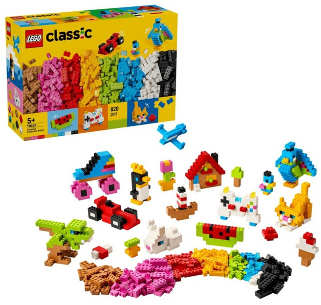 LEGO 11045 經典系列 創意繽紛積木套裝 Creative Colorful Bricks, 1套