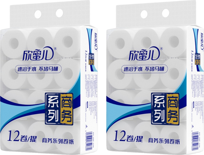 欣蜜兒 商務速溶捲紙, 2個, 12個裝