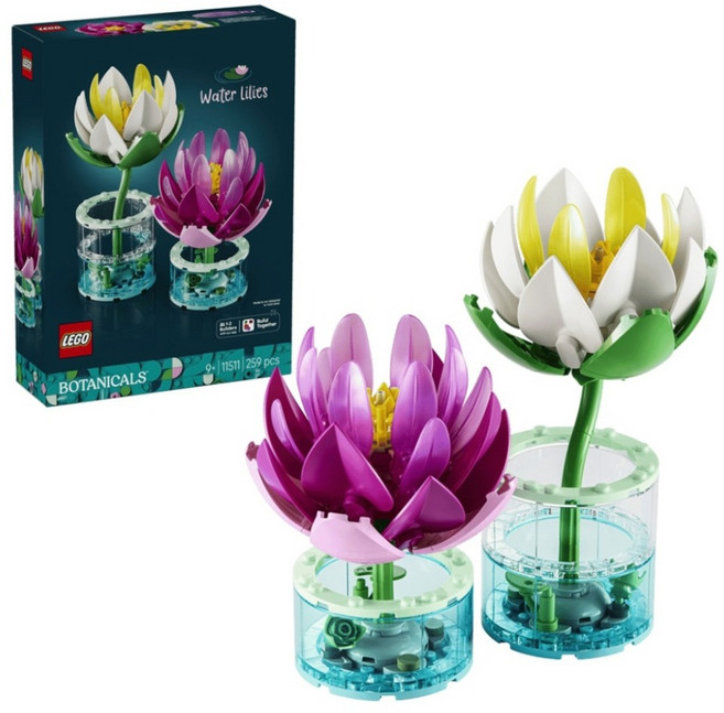 LEGO 11511 花藝系列 睡蓮 Water Lilies, 1套