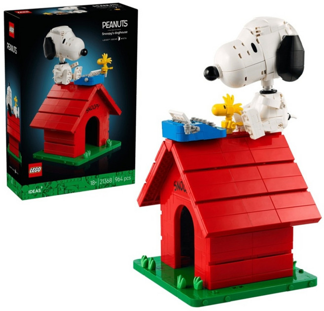 LEGO 21368 IDEAS 花生漫畫:史努比的狗屋 Peanuts: Snoopy's Doghouse, 1套