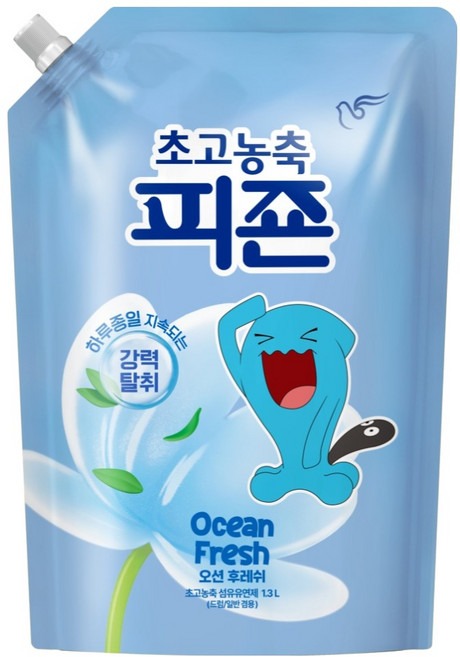 피죤 초고농축 오리지널 오션후레쉬 리필, 1개, 1.3L