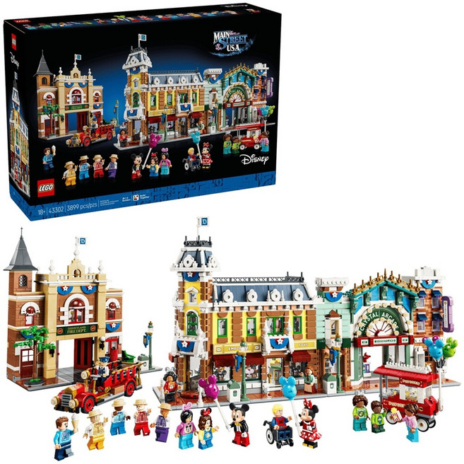 LEGO 43302 迪士尼系列 美國迪士尼小鎮 Main Street U.S.A., 1個