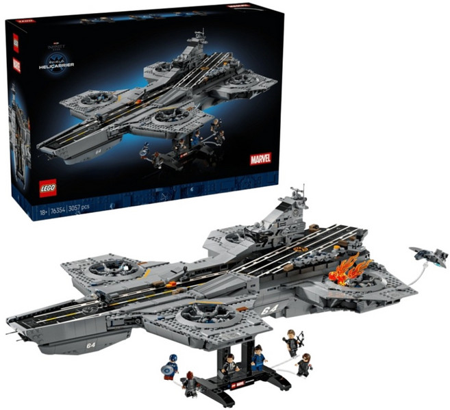 LEGO 76354 漫威系列 神盾局飛空母艦 S.H.I.E.L.D. Helicarrier, 1個