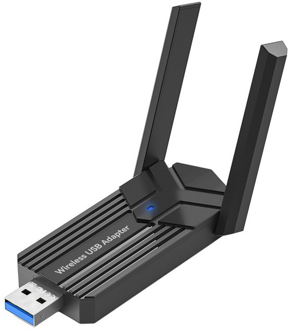WANGKE 旺科 USB 無線網卡 筆電桌上型電腦適用, 1個, AX1820