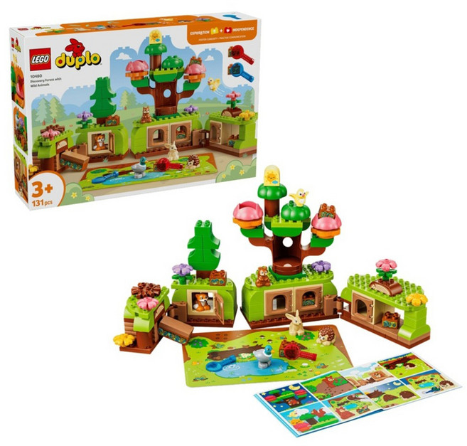 LEGO 10480 得寶系列 森林與野生動物探索套裝 Discovery Forest with Wild Animals, 1套